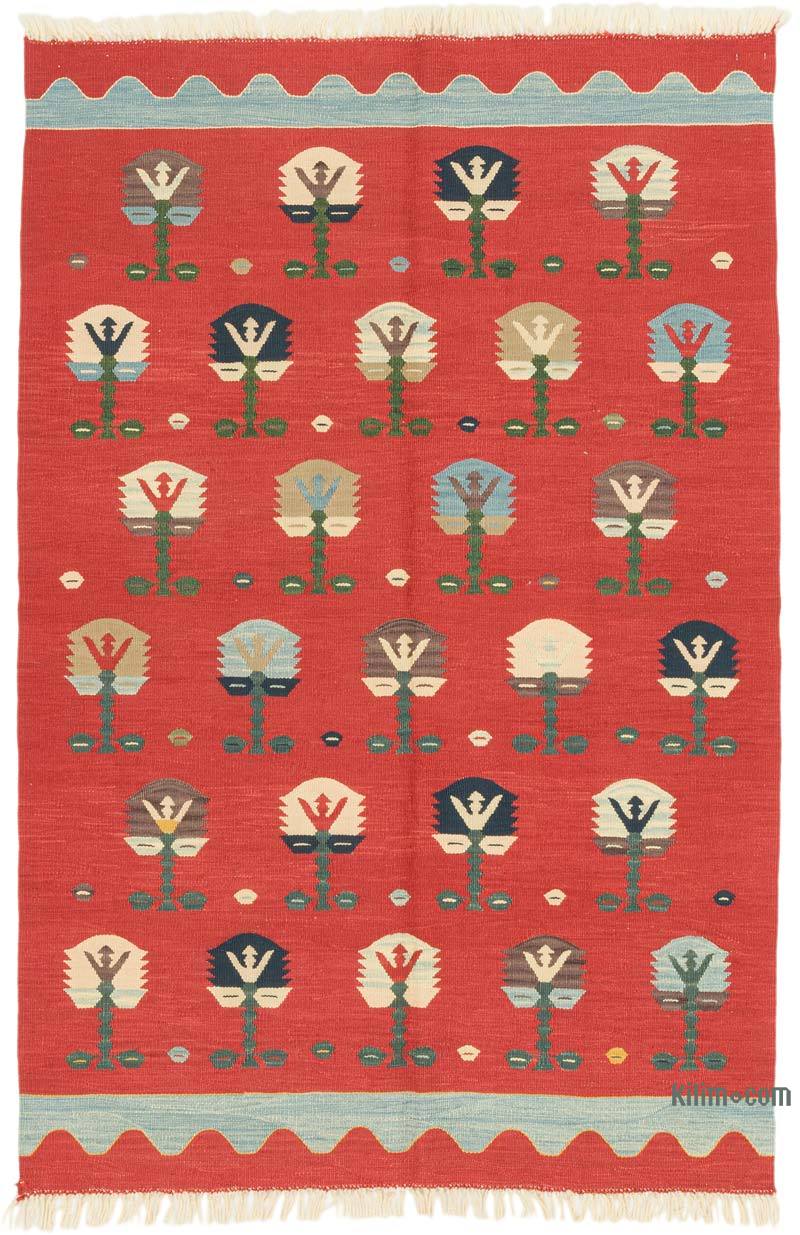 Yeni Kök Boya El Dokuma Kilim - 120 cm x 185 cm - K0072852