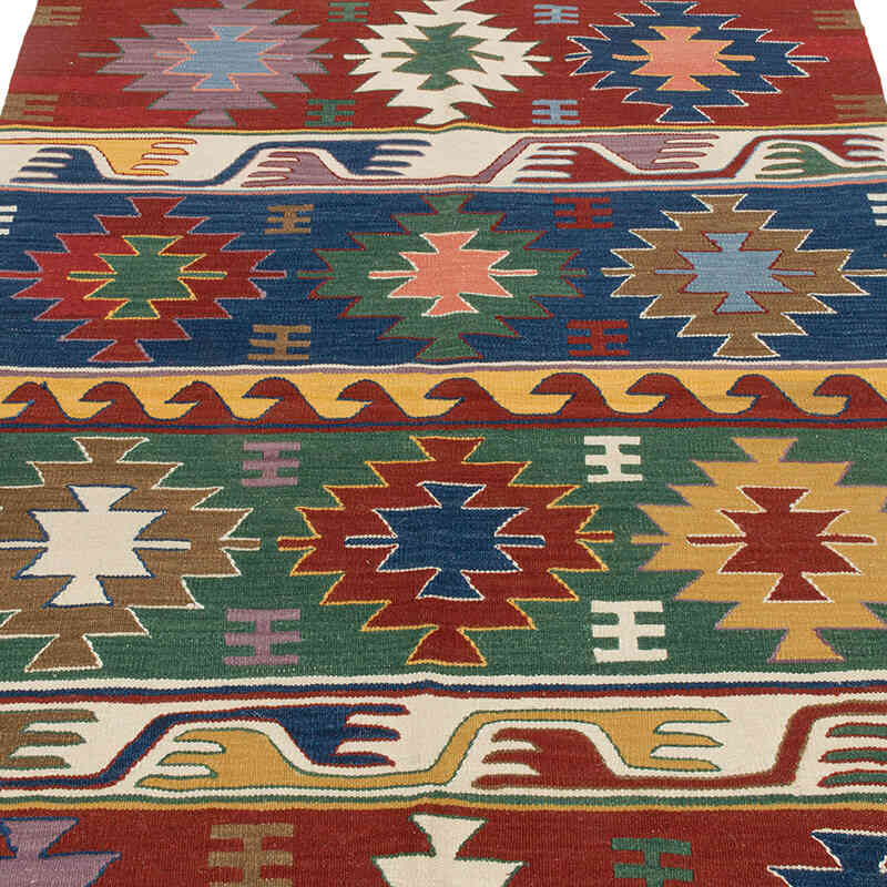 Yeni Kök Boya El Dokuma Kilim - 125 cm x 185 cm - K0072853