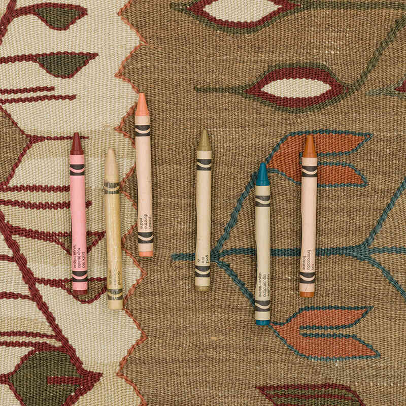 Nueva Alfombra Turca Kilim - 115 cm x 170 cm - K0072854