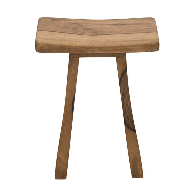 Japanese Style Walnut Stool - K0072855