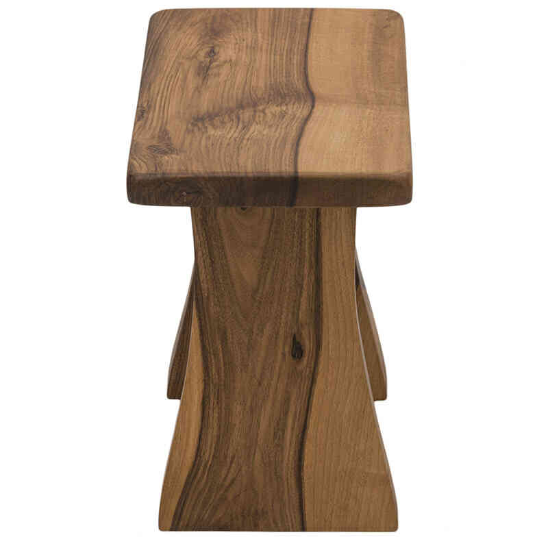 Japanese Style Walnut Stool - K0072855