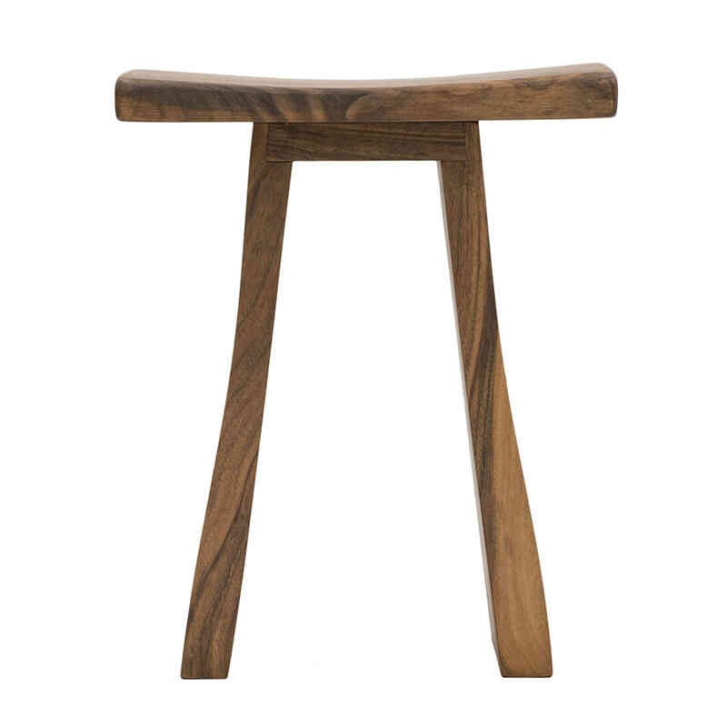 Japanese Style Walnut Stool - K0072855