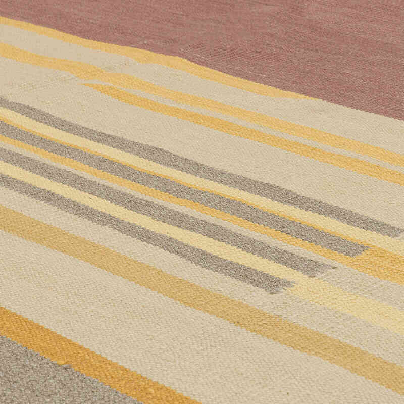 New Handwoven Turkish Kilim Rug - 6' 10" x 10' 2" (82" x 122") - K0072858