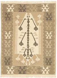 Yeni Kök Boya El Dokuma Kilim - 182 cm x 235 cm