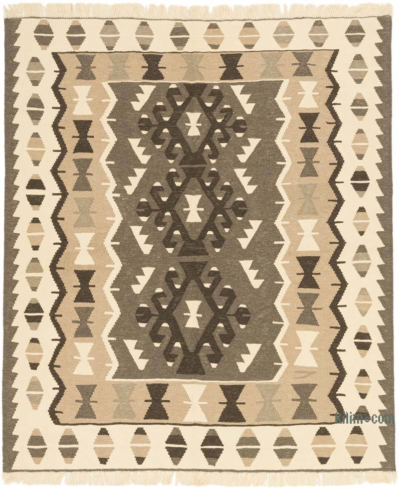 Yeni Kök Boya El Dokuma Kilim - 183 cm x 213 cm - K0072863