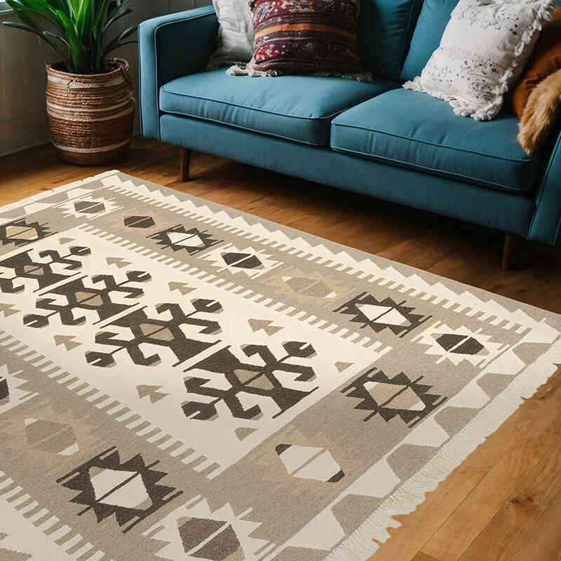 Nueva Alfombra Turca Kilim - 178 cm x 220 cm - K0072864