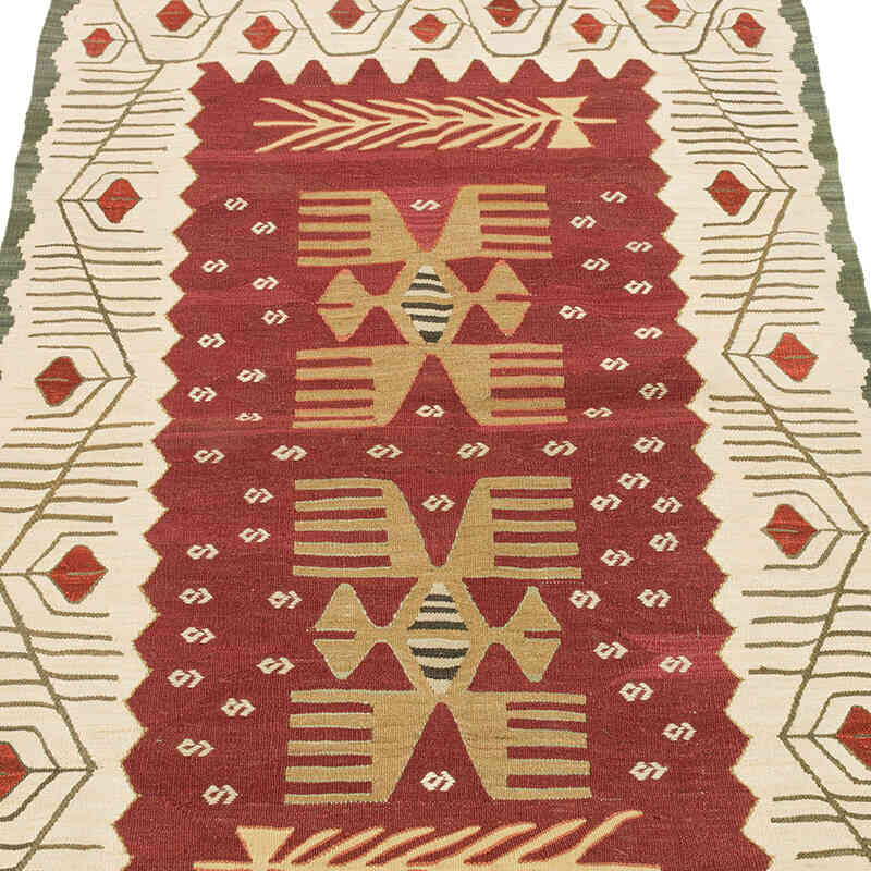Yeni Kök Boya El Dokuma Kilim - 93 cm x 131 cm - K0072865