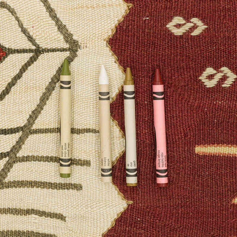 Yeni Kök Boya El Dokuma Kilim - 93 cm x 131 cm - K0072865