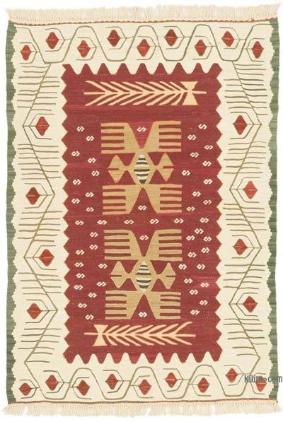 Nueva Alfombra Turca Kilim - 93 cm x 131 cm