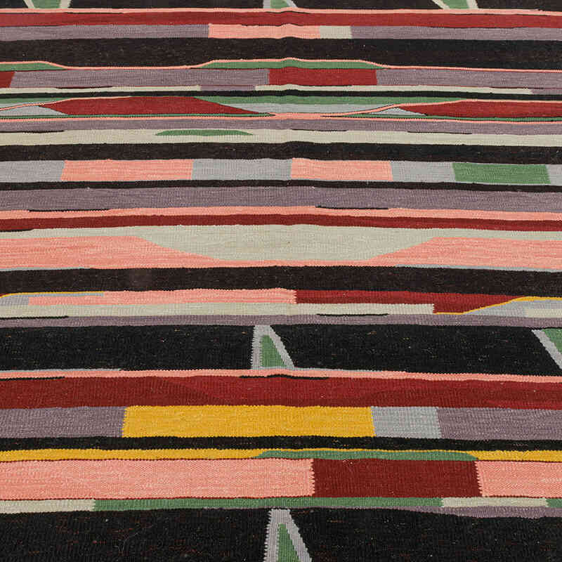 New Handwoven Turkish Kilim Rug - 6' 3" x 7' 7" (75" x 91") - K0072867