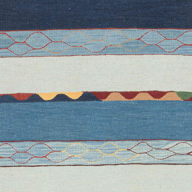 New Handwoven Turkish Kilim Runner - 3' 1" x 6' 11" (37" x 83") - K0072868