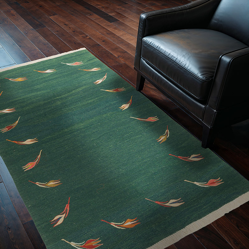 Yeni Kök Boya El Dokuma Kilim - 123 cm x 182 cm - K0072869