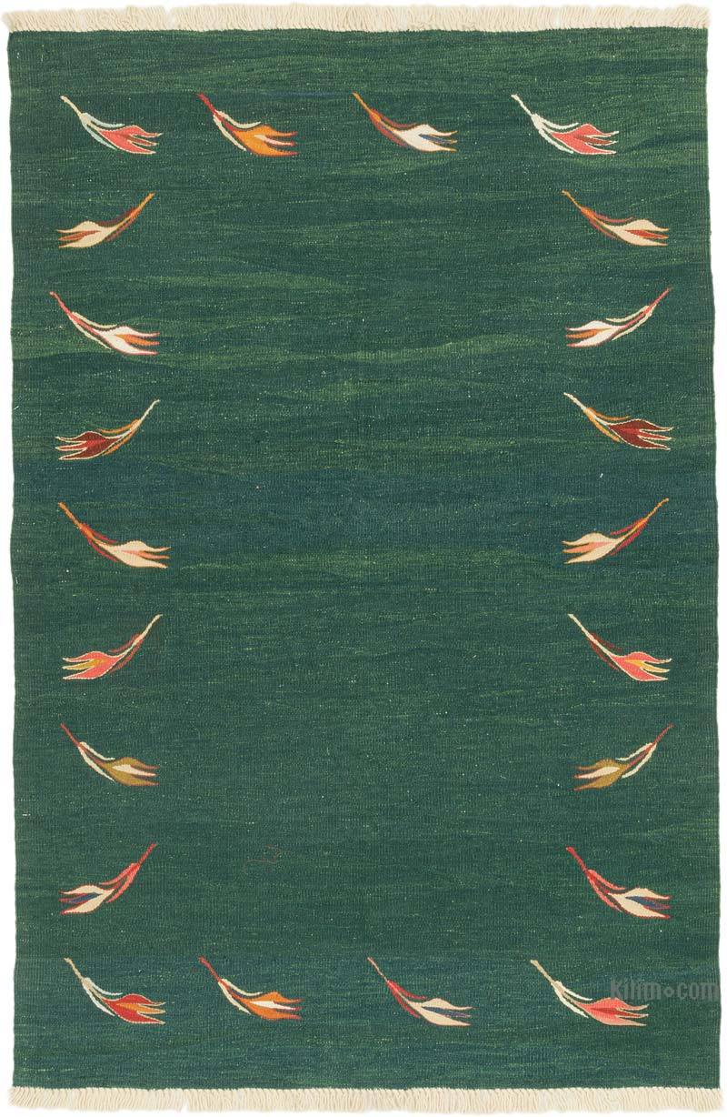 Nueva Alfombra Turca Kilim - 123 cm x 182 cm - K0072869