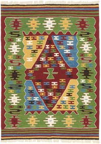 New Handwoven Turkish Kilim Rug - 4' 2" x 5' 8" (50" x 68")