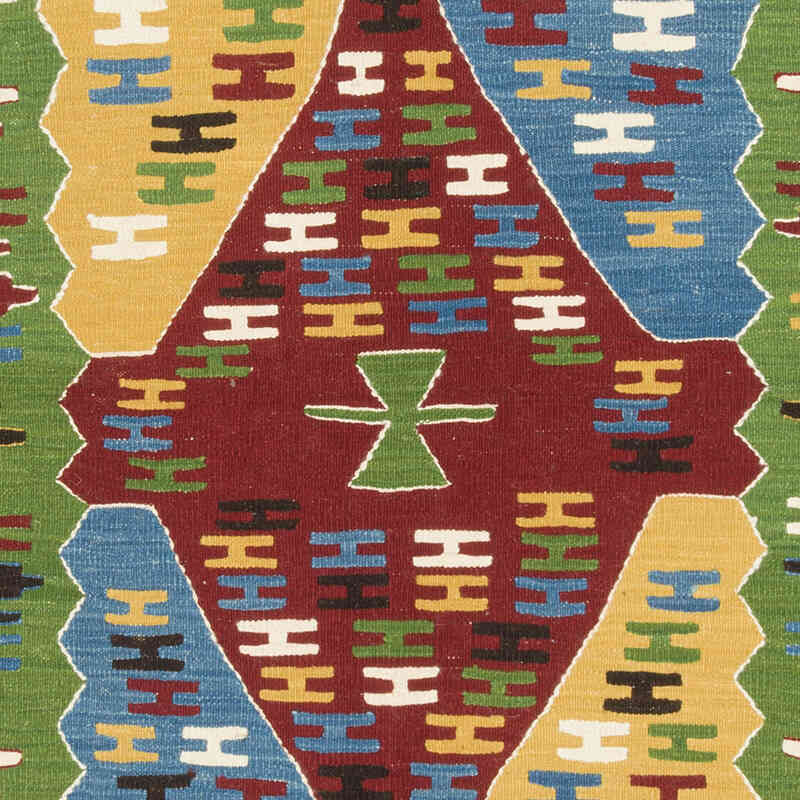 Yeni Kök Boya El Dokuma Kilim - 126 cm x 172 cm - K0072871