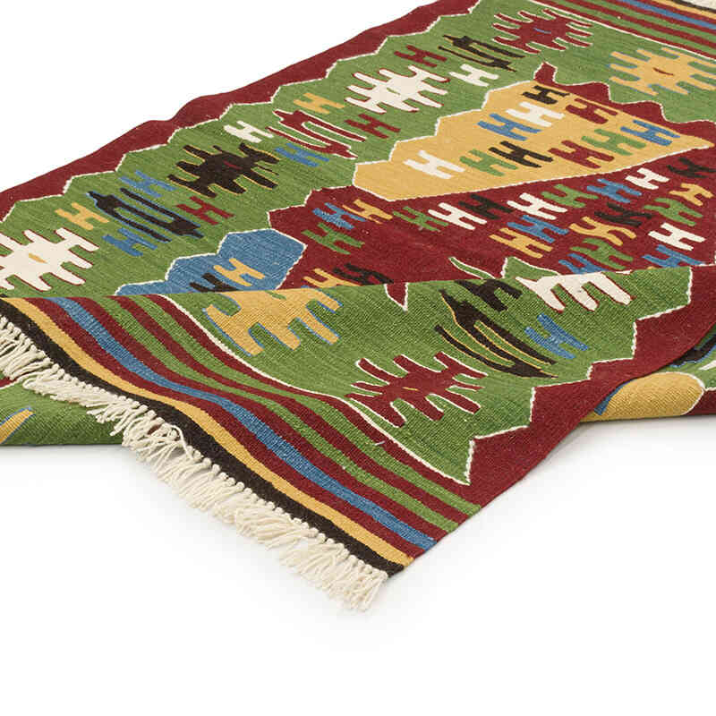 Yeni Kök Boya El Dokuma Kilim - 126 cm x 172 cm - K0072871