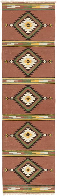 Corredor Nueva Alfombra Turca Kilim - 85 cm x 303 cm