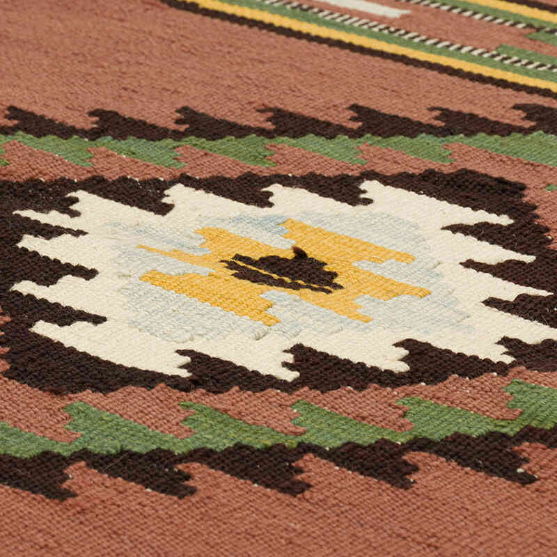 Yeni Kök Boya El Dokuma Yolluk Kilim - 85 cm x 303 cm - K0072875