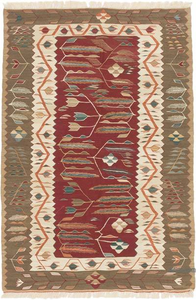 Yeni Kök Boya El Dokuma Kilim - 118 cm x 172 cm