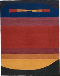 New Handwoven Turkish Kilim Rug - 8' 4" x 10' 9" (100" x 129")