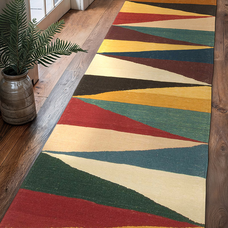 Corredor Nueva Alfombra Turca Kilim - 96 cm x 325 cm - K0072880