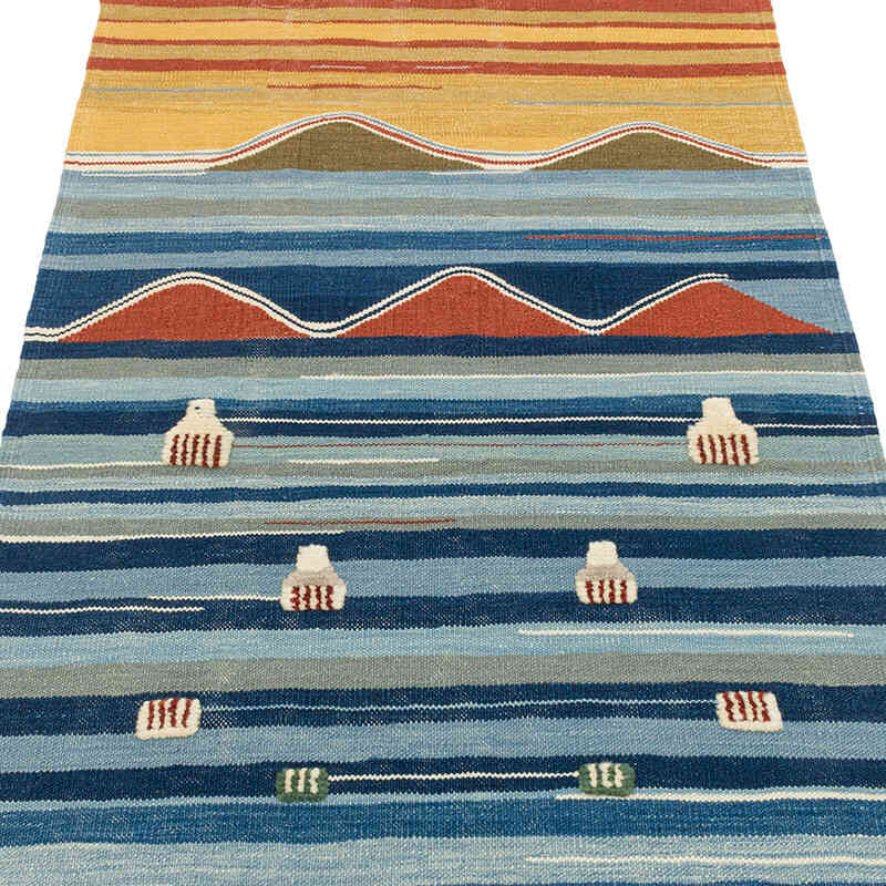 Nueva Alfombra Turca Kilim - 98 cm x 155 cm - K0072881