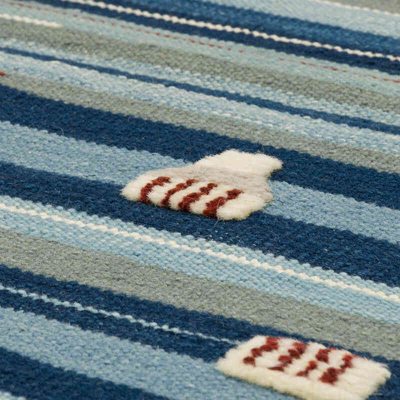 Nueva Alfombra Turca Kilim - 98 cm x 155 cm - K0072881