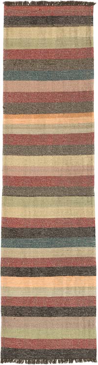 Corredor Nueva Alfombra Turca Kilim - 106 cm x 376 cm