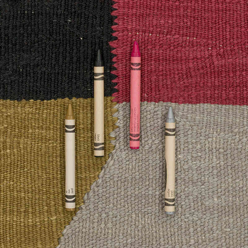 Nueva Alfombra Turca Kilim - 200 cm x 275 cm - K0072883