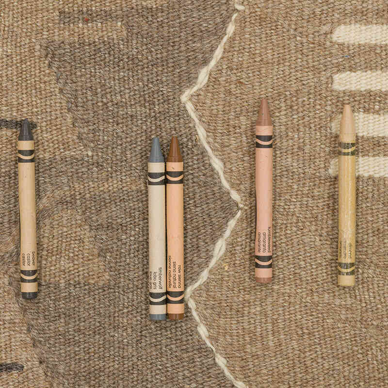 Nueva Alfombra Turca Kilim - 180 cm x 237 cm - K0072885