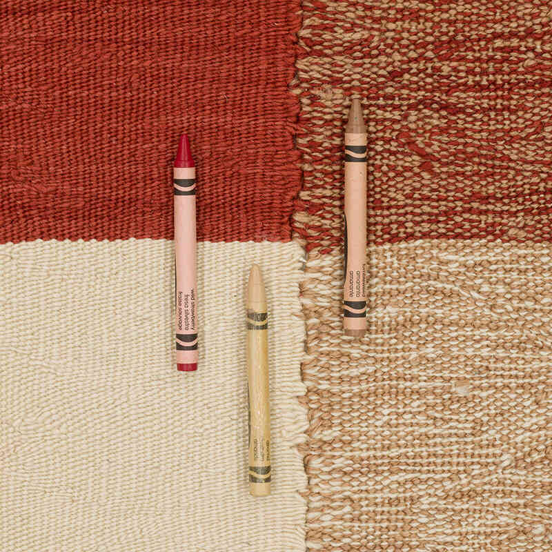 New Handwoven Turkish Kilim Rug - 6' 6" x 9' 9" (78" x 117") - K0072887