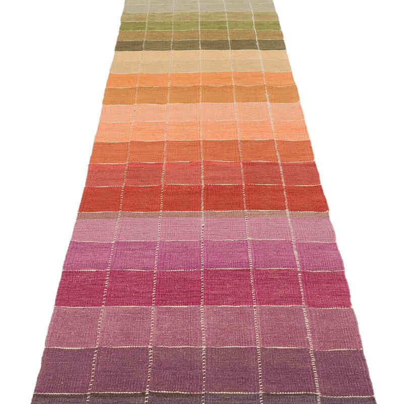 Corredor Nueva Alfombra Turca Kilim - 65 cm x 390 cm - K0072888