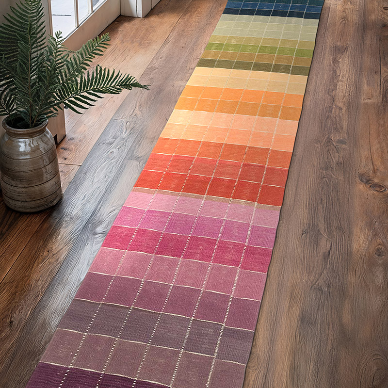 Corredor Nueva Alfombra Turca Kilim - 65 cm x 390 cm - K0072888