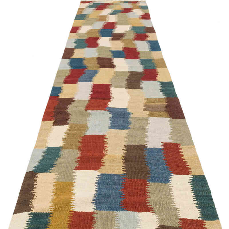 Corredor Nueva Alfombra Turca Kilim - 77 cm x 767 cm - K0072890