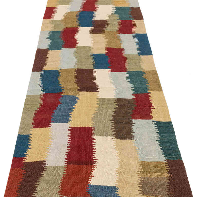 Corredor Nueva Alfombra Turca Kilim - 77 cm x 767 cm - K0072890
