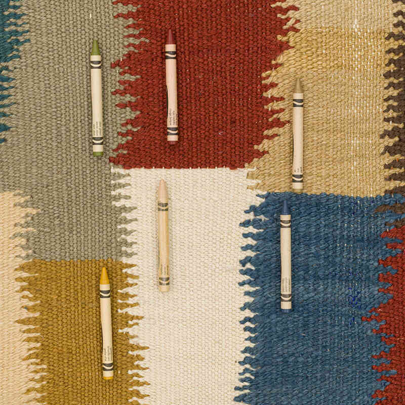 Corredor Nueva Alfombra Turca Kilim - 77 cm x 767 cm - K0072890