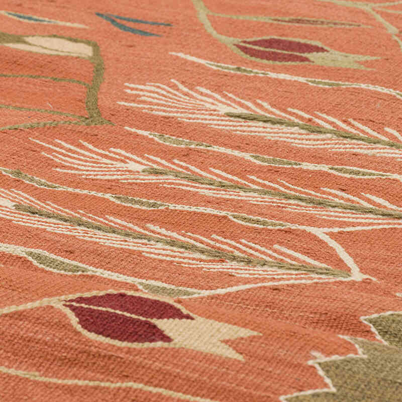 Yeni Kök Boya El Dokuma Kilim - 101 cm x 144 cm - K0072892