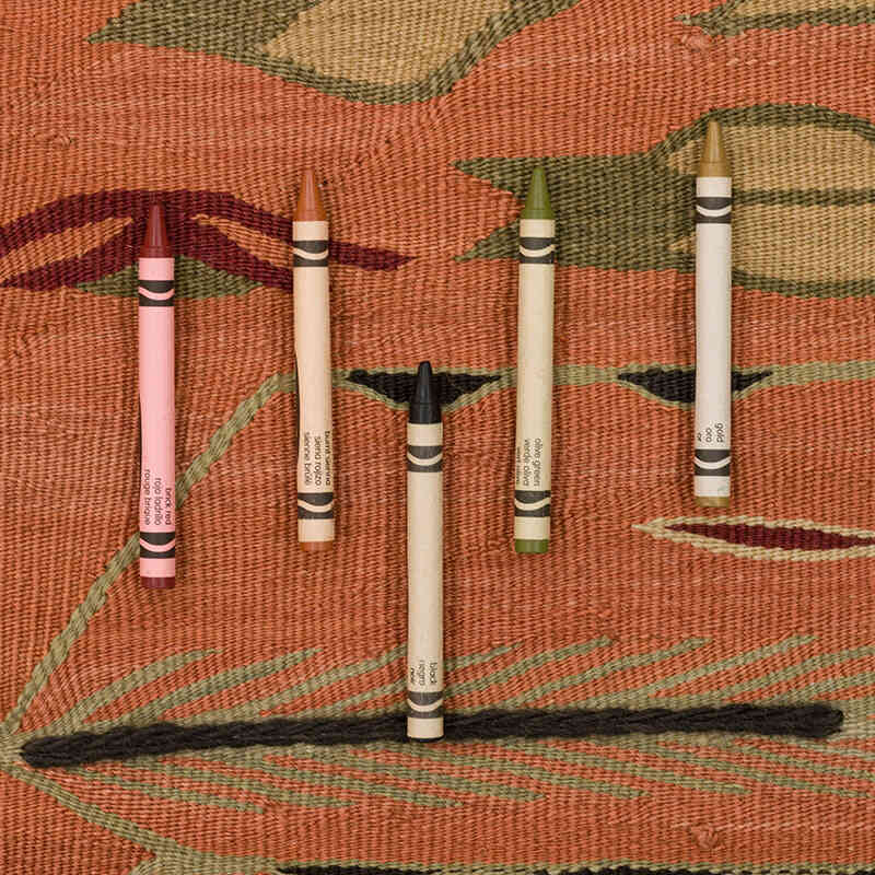 Yeni Kök Boya El Dokuma Kilim - 101 cm x 144 cm - K0072892