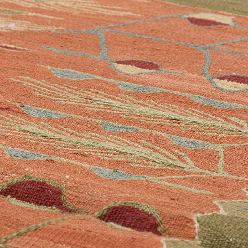 New Handwoven Turkish Kilim Rug - 3'  x 3' 11" (36" x 47") - K0072893