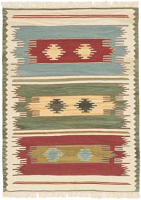 New Handwoven Turkish Kilim Rug - 2' 11" x 3' 11" (35" x 47")