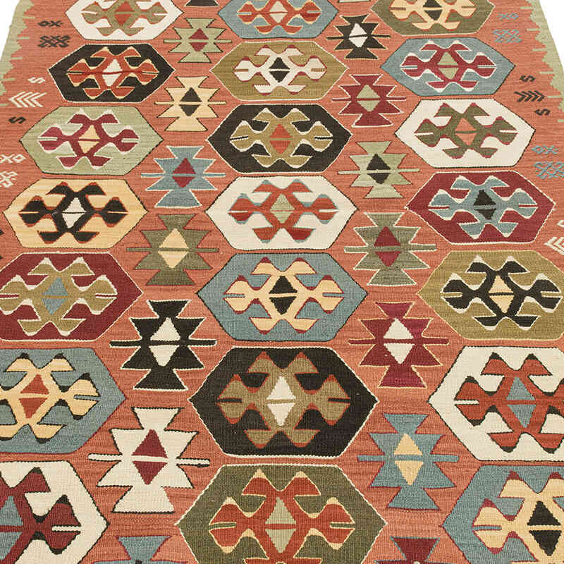 Nueva Alfombra Turca Kilim - 105 cm x 147 cm - K0072903