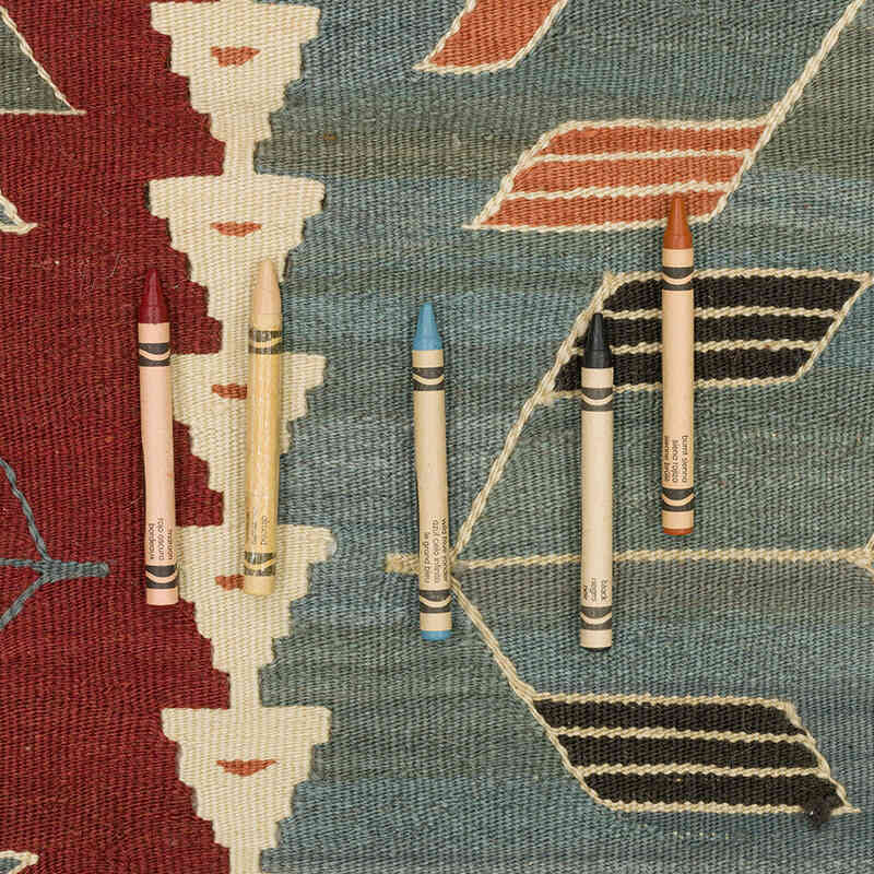 Yeni Kök Boya El Dokuma Kilim - 90 cm x 130 cm - K0072904