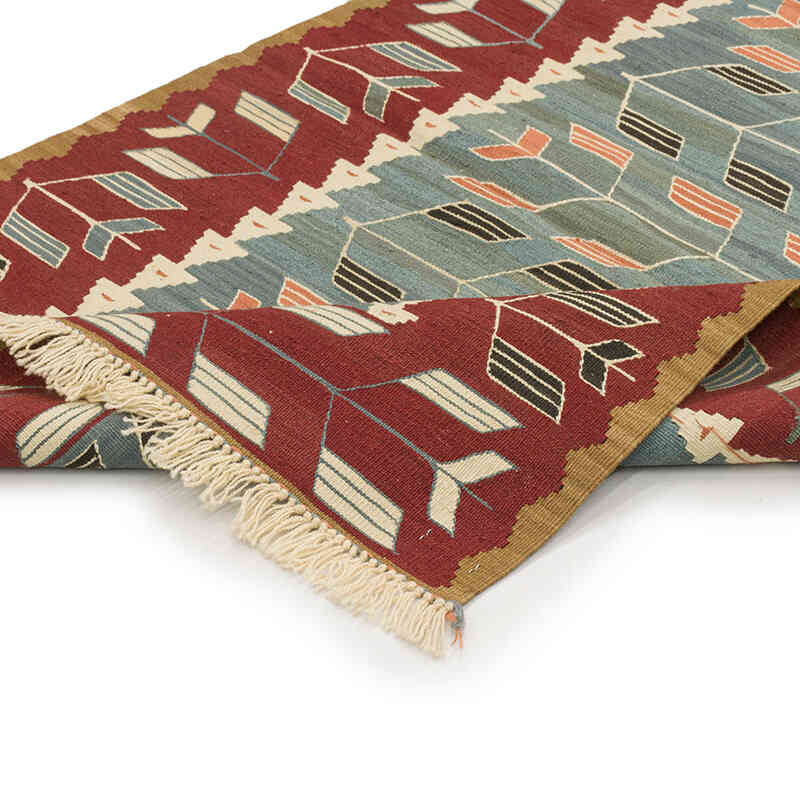 Yeni Kök Boya El Dokuma Kilim - 90 cm x 130 cm - K0072904