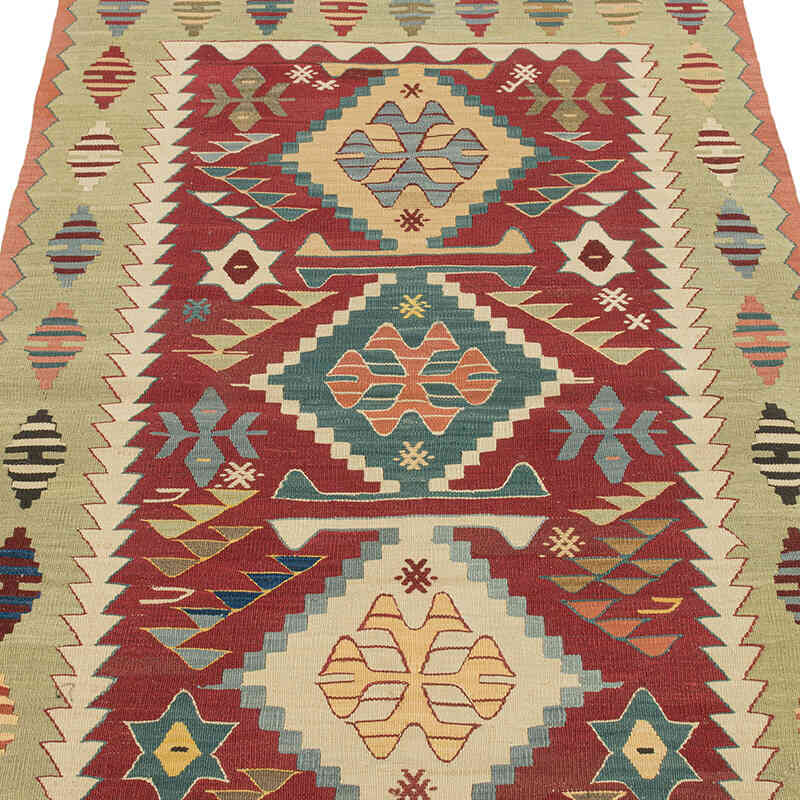 Nueva Alfombra Turca Kilim - 104 cm x 150 cm - K0072906