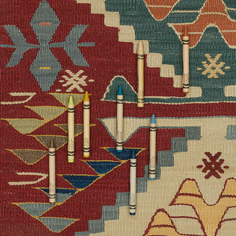 Nueva Alfombra Turca Kilim - 104 cm x 150 cm - K0072906