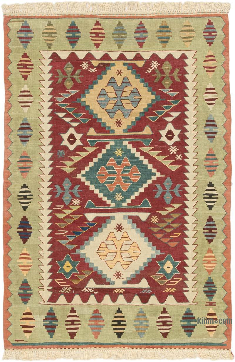 Nueva Alfombra Turca Kilim - 104 cm x 150 cm - K0072906