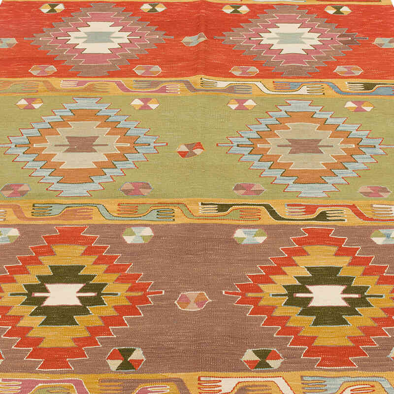 Yeni Kök Boya El Dokuma Kilim - 118 cm x 160 cm - K0072908