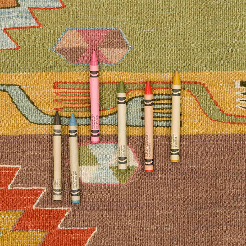 Yeni Kök Boya El Dokuma Kilim - 118 cm x 160 cm - K0072908