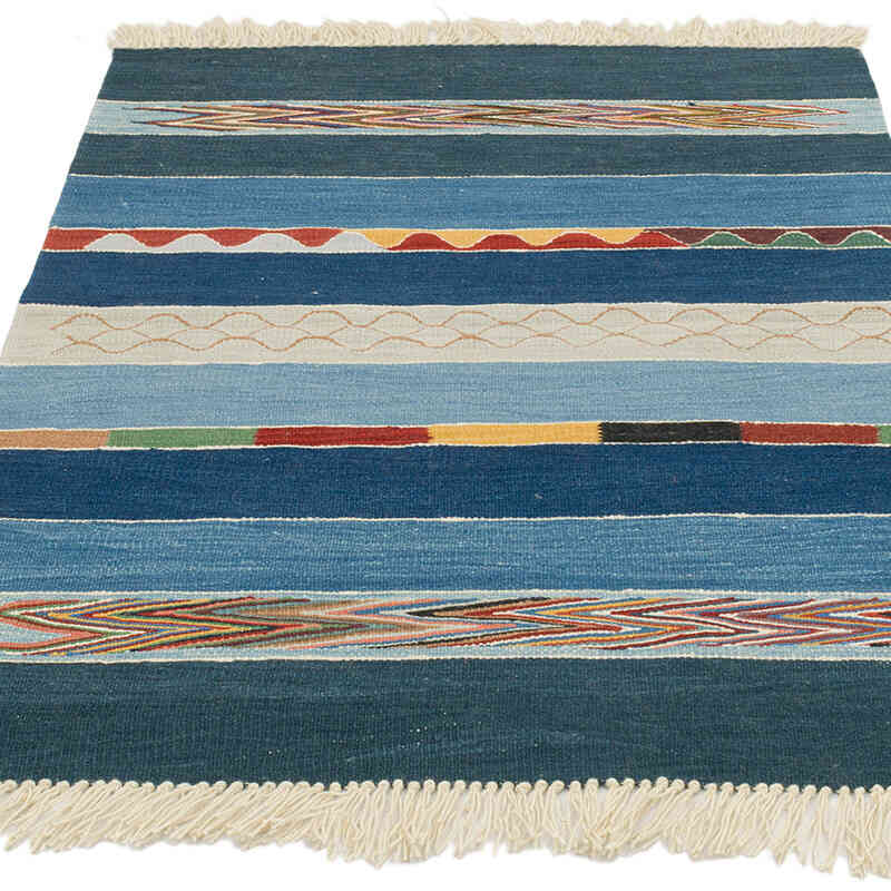 Nueva Alfombra Turca Kilim - 90 cm x 131 cm - K0072910