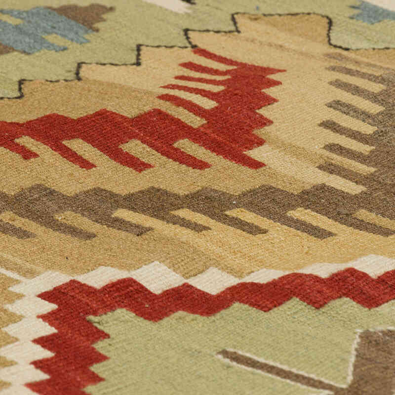 New Handwoven Turkish Kilim Rug - 3' 5" x 4' 9" (41" x 57") - K0072911